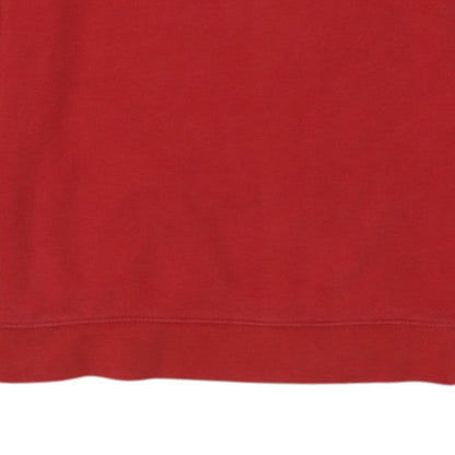 Champion Women's Red Crew Neck Pullover Sweatshirt Size M