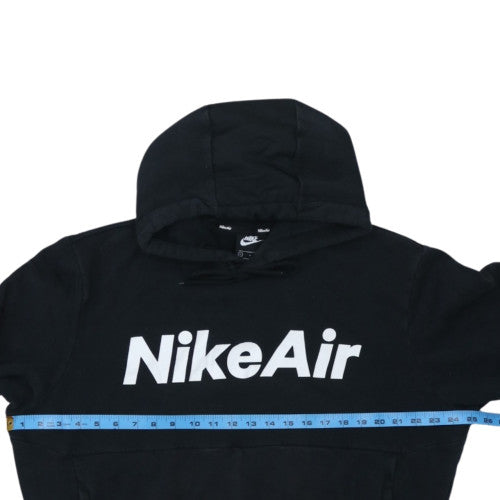 Nike Air Men's Black Pullover Hoodie L Fleece Sportswear Logo