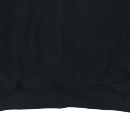 Nike Air Men's Black Pullover Hoodie L Fleece Sportswear Logo