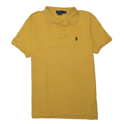 Ralph Lauren Men's Yellow Slim Fit Cotton Polo Shirt XL