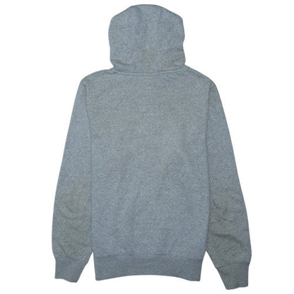 Champion Men's Grey Pullover Hoodie L Logo Fleece Sweatshirt