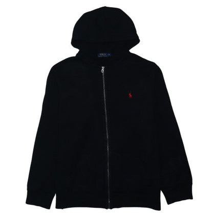 Polo Ralph Lauren Men's Black Full Zip Hoodie 2XL Classic Fit