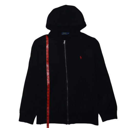 Polo Ralph Lauren Men's Black Full Zip Hoodie 2XL Classic Fit