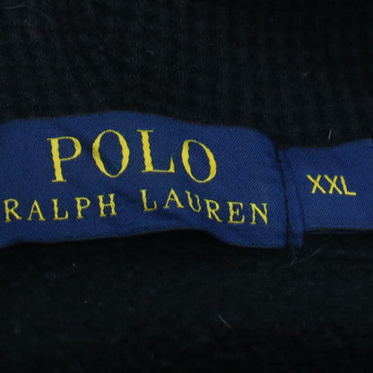Polo Ralph Lauren Men's Black Full Zip Hoodie 2XL Classic Fit