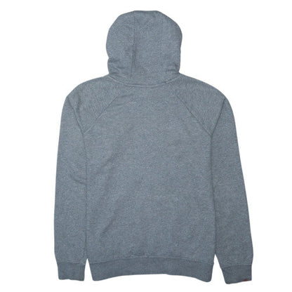 Nike Womens Grey Pullover Hoodie Medium Cotton Blend Casual