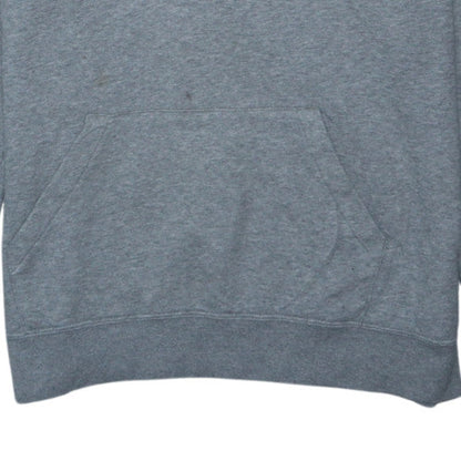 Nike Womens Grey Pullover Hoodie Medium Cotton Blend Casual