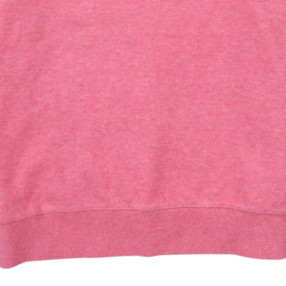 Polo Ralph Lauren Men's Pink 1/2 Zip Cotton Blend Sweatshirt M