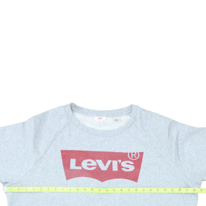 Levi's Mens Grey XL Crew Neck Pullover Sweatshirt