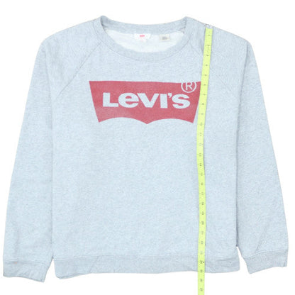 Levi's Mens Grey XL Crew Neck Pullover Sweatshirt