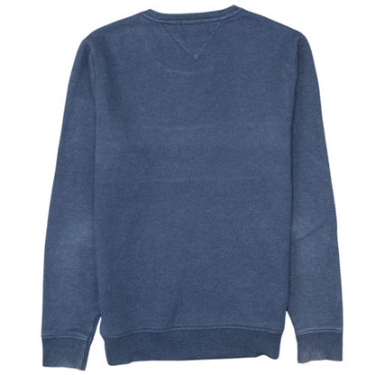 Tommy Jeans Men's Blue Logo Pullover Sweatshirt Size M Regular Fit