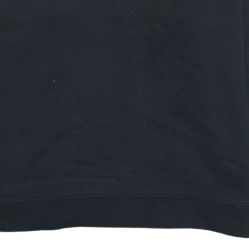 Adidas Womens Black Crew Neck Pullover Sweatshirt Size M