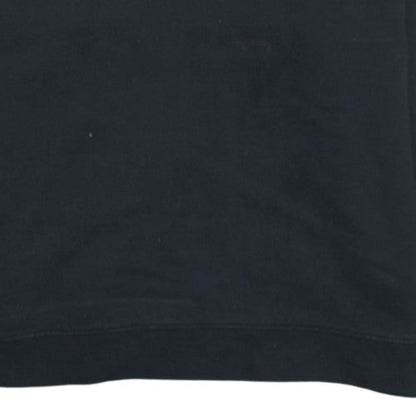 Adidas Womens Black Crew Neck Pullover Sweatshirt Size M