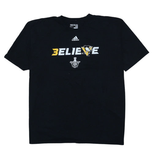 Adidas Men's Black 3XL Sports Graphic T-Shirt Stanley Cup 2018