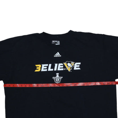Adidas Men's Black 3XL Sports Graphic T-Shirt Stanley Cup 2018