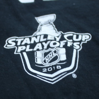 Adidas Men's Black 3XL Sports Graphic T-Shirt Stanley Cup 2018