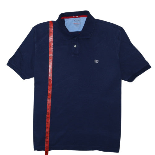 Chaps Men's Blue 2XL The Everyday Polo Shirt Cotton Short Sleeve