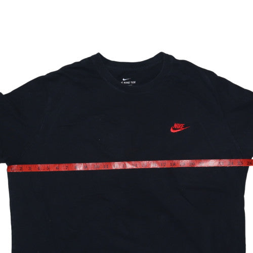 Nike Men's Black 2XL Cotton Crew Neck Short Sleeve T-Shirt