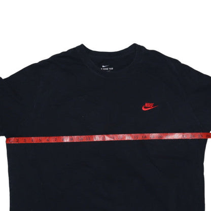 Nike Men's Black 2XL Cotton Crew Neck Short Sleeve T-Shirt
