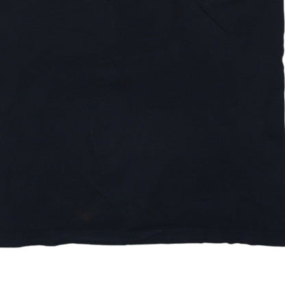 Nike Men's Black 2XL Cotton Crew Neck Short Sleeve T-Shirt