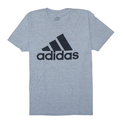 Adidas Mens Grey 2XL Amplifier Sports Logo T-Shirt