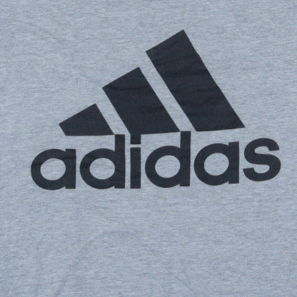 Adidas Mens Grey 2XL Amplifier Sports Logo T-Shirt