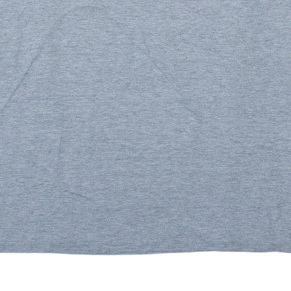 Adidas Mens Grey 2XL Amplifier Sports Logo T-Shirt