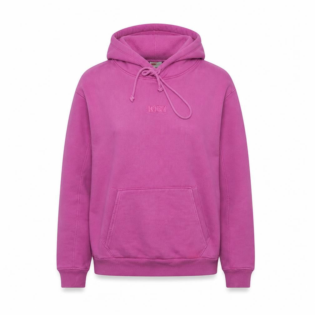 Levi's Womens Pink Pullover Hoodie Medium Cotton Blend