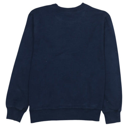 Nike Men's Navy Blue XL Crew Neck Fleece Sweatshirt Classic Pullover