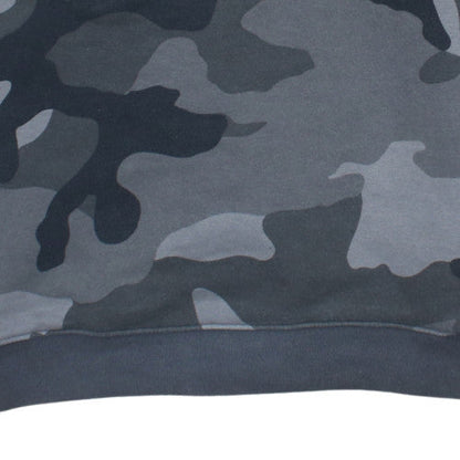 adidas Men's Grey Camouflage Pullover Sweatshirt Size M
