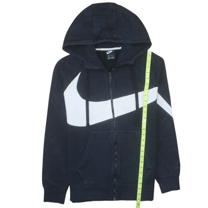 Nike Men's Black Full Zip Hoodie M Sportswear Fleece Sweatshirt