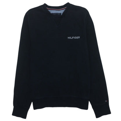 Tommy Hilfiger Men's Black Crew Neck Sweatshirt Size S