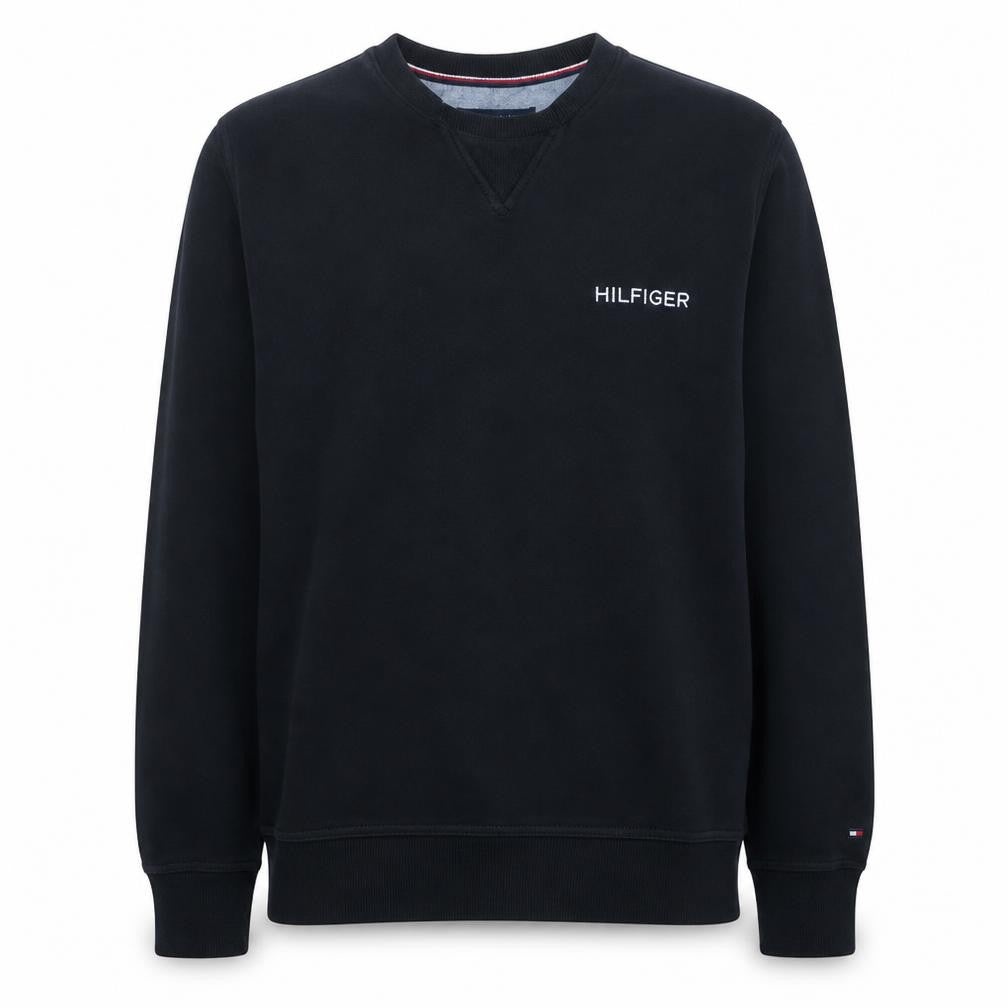 Tommy Hilfiger Men's Black Crew Neck Sweatshirt Size S