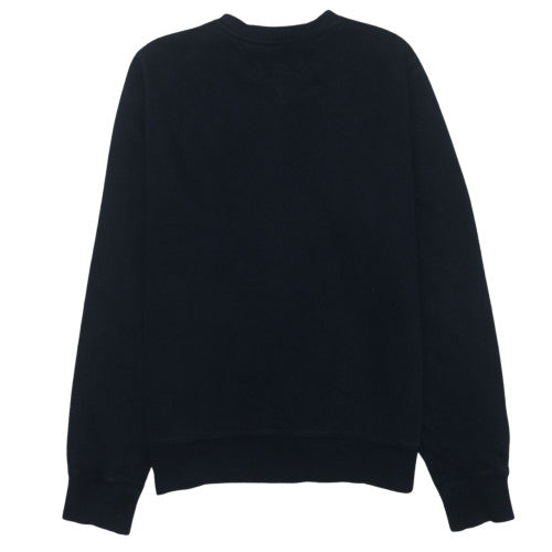 Tommy Hilfiger Men's Black Crew Neck Sweatshirt Size S