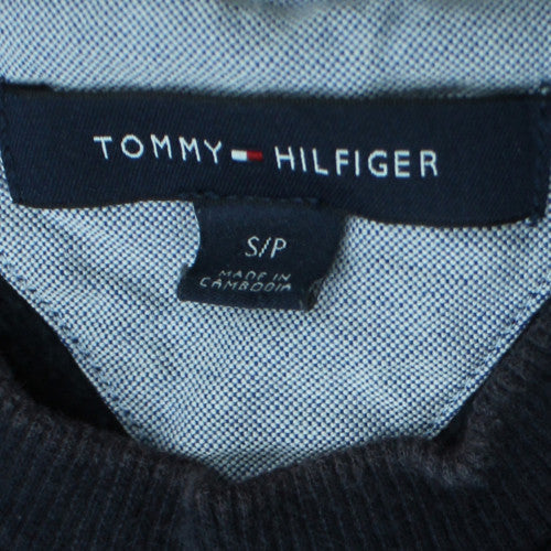 Tommy Hilfiger Men's Black Crew Neck Sweatshirt Size S