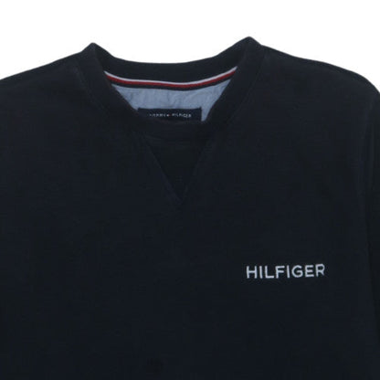 Tommy Hilfiger Men's Black Crew Neck Sweatshirt Size S