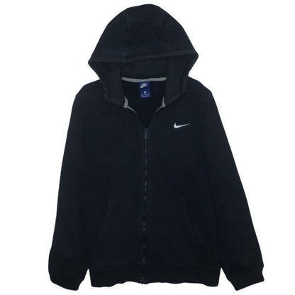 Nike Men's Black Full Zip Hoodie Size M Fleece Sportswear