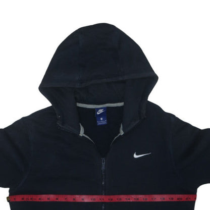 Nike Men's Black Full Zip Hoodie Size M Fleece Sportswear
