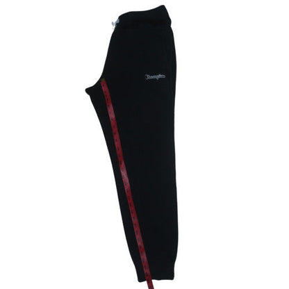 Champion Men's Black Jogger Sweatpants L Fleece Elastic Waist