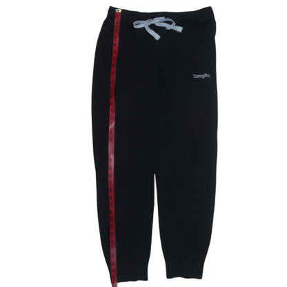 Champion Men's Black Jogger Sweatpants L Fleece Elastic Waist