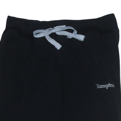 Champion Men's Black Jogger Sweatpants L Fleece Elastic Waist