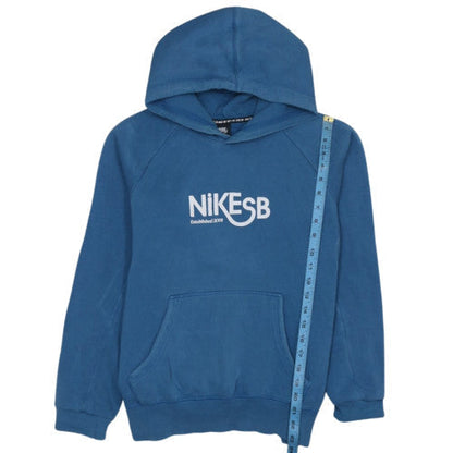 Nike SB Men's Blue Pullover Hoodie Size S Regular Fit Fleece