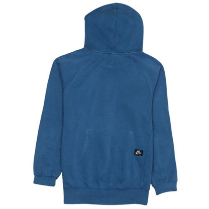 Nike SB Men's Blue Pullover Hoodie Size S Regular Fit Fleece