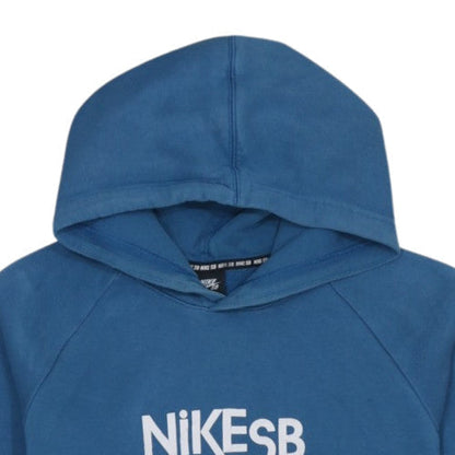 Nike SB Men's Blue Pullover Hoodie Size S Regular Fit Fleece