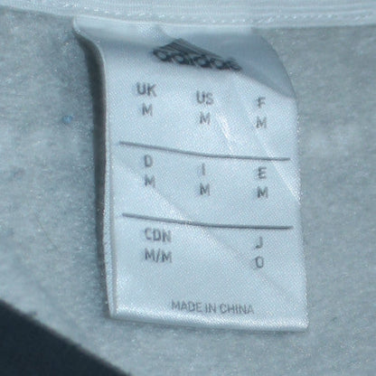 Adidas Mens Grey Germany Long Sleeve Sweatshirt M Football Retro