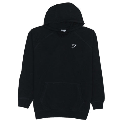 Gymshark Men's Black Pullover Hoodie Size L Regular Fit