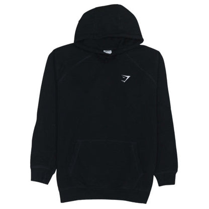 Gymshark Men's Black Pullover Hoodie Size L Regular Fit