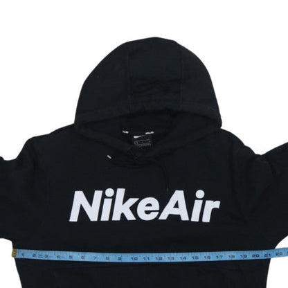 Nike Air Men's Black Pullover Hoodie Size S Regular Fit Fleece