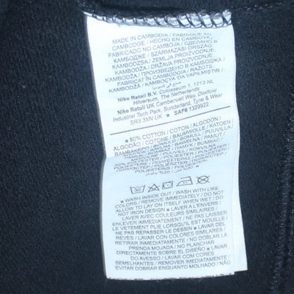Nike Air Men's Black Pullover Hoodie Size S Regular Fit Fleece