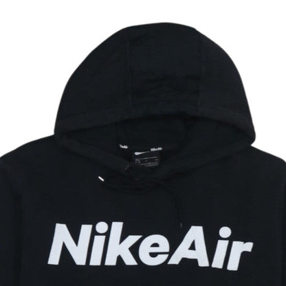 Nike Air Men's Black Pullover Hoodie Size S Regular Fit Fleece