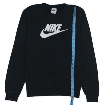 Nike Men's Black Small Crew Neck Pullover Sweatshirt